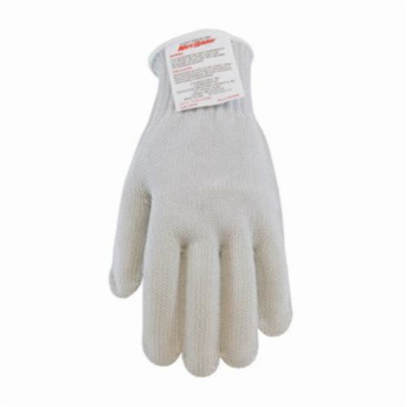PIP® Kut-Gard® 22-770M Anti-Microbial Heavyweight Unisex Cut Resistant Gloves, M, Uncoated Coating, Dyneema®/Silica/Stainless Steel/Synthetic Fiber, Elastic Knit Wrist Cuff, Resists: Cut and Slash, ANSI Cut-Resistance Level: A6, Paired Hand