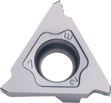 KYOCERA GBA43L230020GMPR1215 3-Cutting Edge Grooving Insert, ANSI Code: GBA43L230020GM PR1215, GBA Insert, 43 Insert, Left Hand Cutting, 0.0906 in W Cutting, Manufacturer's Grade: PR1215, PVD-MEGACOAT Coated, Material Grade: K, M, P