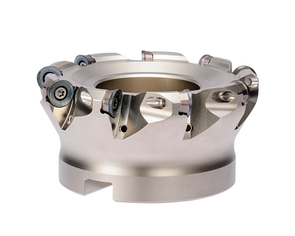 KYOCERA MRX2000R125T RAD-6 MRX High Efficiency Indexable Copy Face Mill With Coolant Through Channel, ANSI Code: MRX2000R125T, 2 in Dia Cutting, 1.575 in OAL, RPGT/RPMT Insert, 0.23599999999999999 in Max Depth of Cut, 0.313 in Dia Arbor Hole