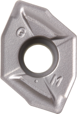 KYOCERA ZXMT070305GMPR1230 4-Cutting Edge Indexable Drill Insert, ANSI Code: ZXMT070305GMPR1230, Octagon Shape, Material Grade: P, 070305 Insert, ZXMT Insert, 0.1276 in THK, For Use On Steel, Manufacturer's Grade: PR1230