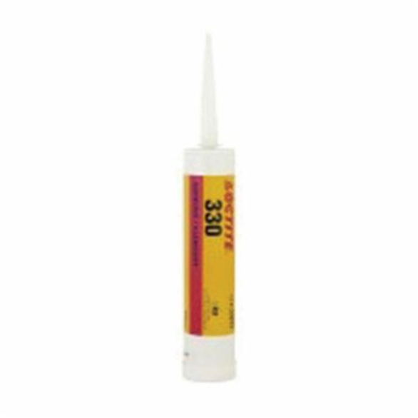 Loctite® 1689437 AA 330™ Depend® 1-Part General Purpose High Viscosity Structural Adhesive, 300 mL Cartridge, Liquid, Amber, 1.15999999999999
