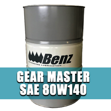 Benz Oil 405010-010, 54 gal Drum, SAE 80W140, Gear Master, Multi-Grade, Gear Oil