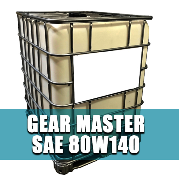 Benz Oil 405010-125, 330 gal Tote, SAE 80W140, Gear Master, Multi-Grade, Gear Oil