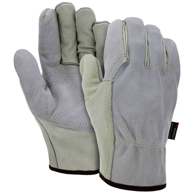 MCR Safety 32056DPS Men's Size Small, Women's Size Small, Leather, Leather Palm