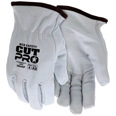 MCR Safety 3604HPXXL Men's Size 2X - Large, Women's Size 2X - Large, Leather, Leather Palm