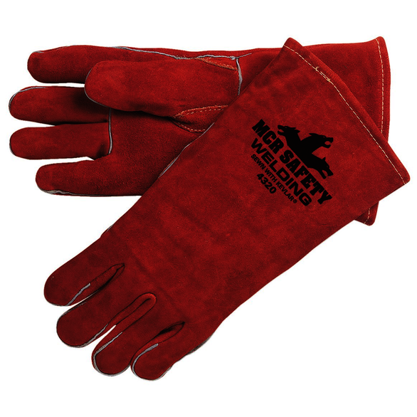 MCR Safety 4320LH X-Large Size Leather Welding Gloves