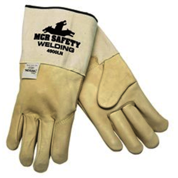 MCR Safety 4900LN Large Size Leather Welding Gloves