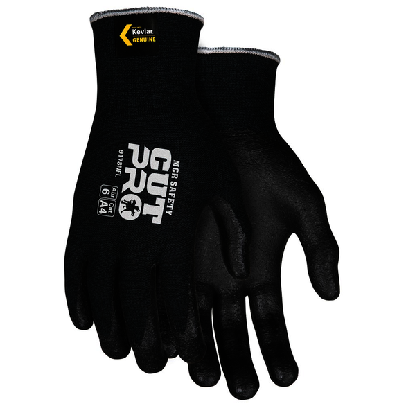 MCR Safety 9178NFXS Size X - Small, Nitrile Coated, Kevlar, Cut Resistant Gloves