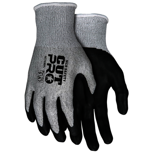 MCR Safety 92743BPM Size Medium, Nitrile Coated, Hypermax, Cut Resistant Gloves