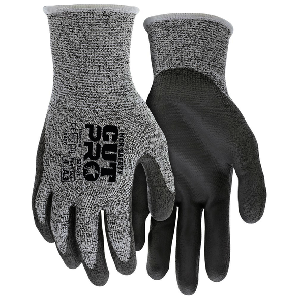 MCR Safety 92752S Size Small, Polyurethane Coated, Hypermax, Cut Resistant Gloves