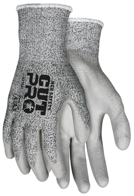 MCR Safety 92752XL Size X - Large, Polyurethane Coated, Hypermax, Cut Resistant Gloves