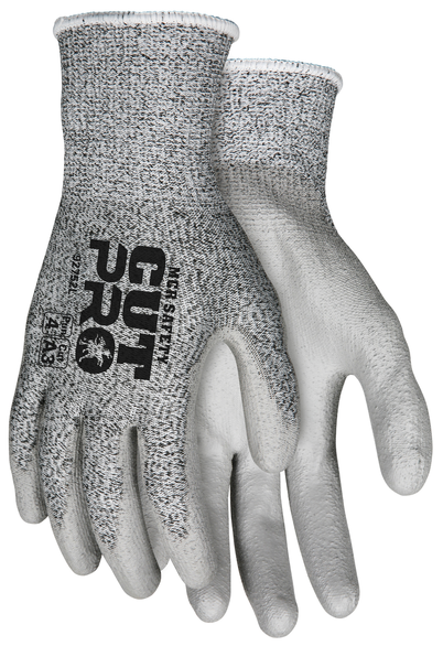 MCR Safety 92752XL Size X - Large, Polyurethane Coated, Hypermax, Cut Resistant Gloves