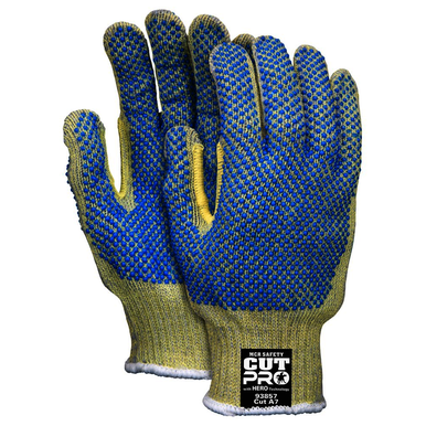 MCR Safety 93859L Size Large, PVC Coated, Kevlar / Steel, Cut Resistant Gloves