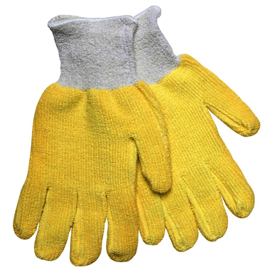 MCR Safety 9436KMS Size Small, Cotton Polyester Blend, Knitwrist Cuff, Cut Resistant Gloves