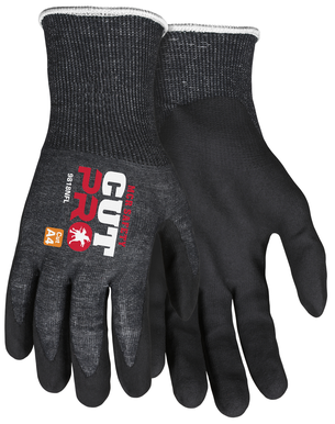 MCR Safety 9818NF-M Size M, Nitrile Coated, Arx®, Cut Resistant Gloves