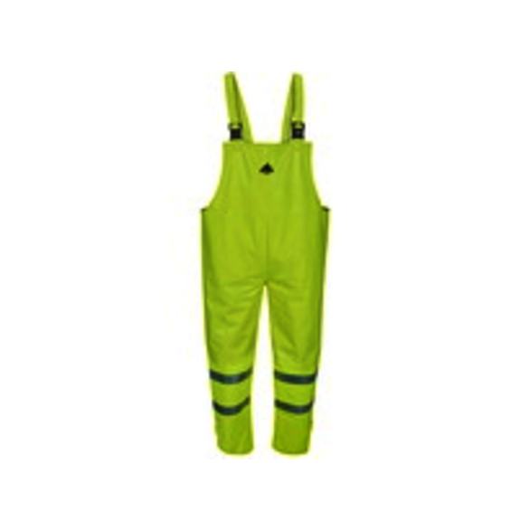MCR Safety BJ38BPX5 Size X5, PVC/Nomex, Fluorescent Lime Color, Pants & Overalls