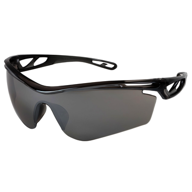 MCR Safety CL417 Silver Mirror Lens Color, Duramass Hard Coat Coating, Polycarbonate Frame, Safety Glasses