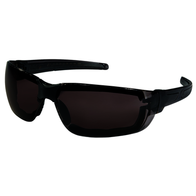 MCR Safety HK312PF Grey Lens Color, Max6 Anti-Fog Coating, Polycarbonate Frame, Safety Glasses