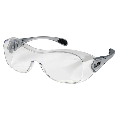 MCR Safety JOG110AF Clear Lens Color, Duramass Anti-Fog Coating, Polycarbonate Frame, Safety Glasses