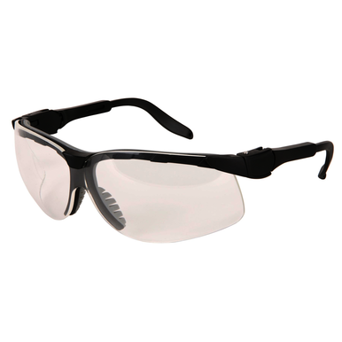 MCR Safety KD510AF Clear Lens Color, Duramass Anti-Fog Coating, Nylon Frame, Safety Glasses