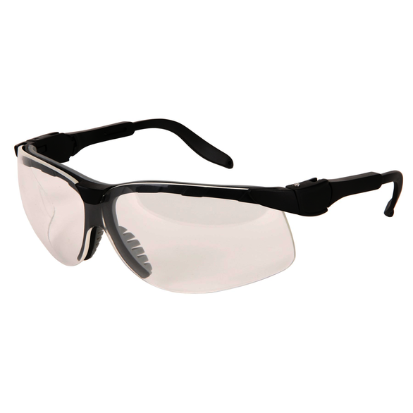 MCR Safety KD510AF Clear Lens Color, Duramass Anti-Fog Coating, Nylon Frame, Safety Glasses