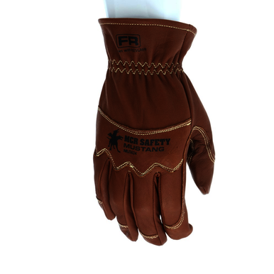 MCR Safety MU3624L Men's Size Large, Women's Size Large, Leather, Leather Palm