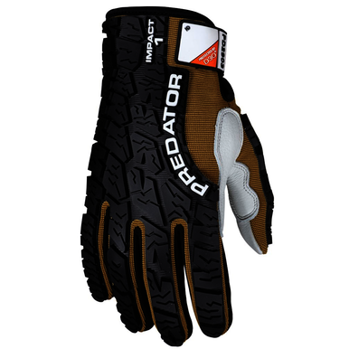 MCR Safety PD2903XXL Size 2X - Large, Leather, Adjustable Closure, Palm Coated Gloves