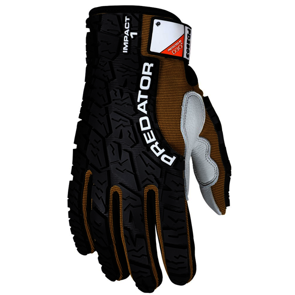 MCR Safety PD2903XXL Size 2X - Large, Leather, Adjustable Closure, Palm Coated Gloves