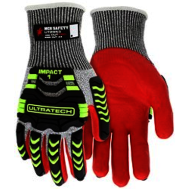 MCR Safety UT2953L Size Large, Nitrile Coated, Synthetic / Glass, Cut Resistant Gloves