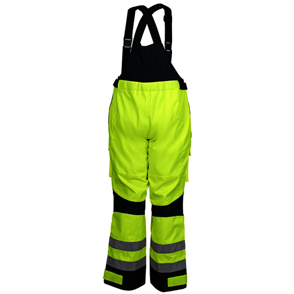 MCR Safety UT38BPX4 Size X4, Polyester, Fluorescent Lime Color, Pants & Overalls
