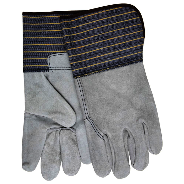 Prem Full Lthr Bk & Plm 4.5" PE Cuff L