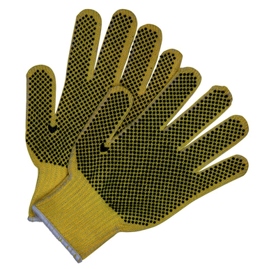 MCR Safety VP9363LE Size Large, PVC Coated, Kevlar, Cut Resistant Gloves