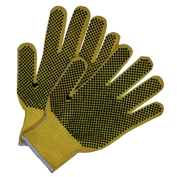 MCR Safety VP9363LE Size Large, PVC Coated, Kevlar, Cut Resistant Gloves
