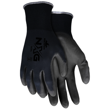 MCR Safety VP9696M Size Medium, Polyurethane Coated, Nylon, Palm Coated Gloves