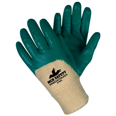 MCR Safety VP9790M Size Medium, Nitrile Coated, Nitrile, Palm Coated Gloves