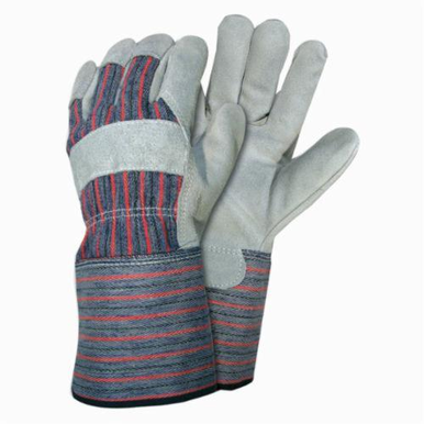 MCR Safety 1310XL General Purpose Gloves, Leather Palm, XL, Cowhide Leather Palm, Cowhide Leather, Gray, Gauntlet Cuff, Fleece Lining, Gunn Pattern/Standard Finger/Wing Thumb