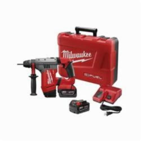 Milwaukee® M18™ FUEL™ Cordless Rotary Hammer Drill Kit, 1-1/8 in Keyless/SDS Plus Chuck