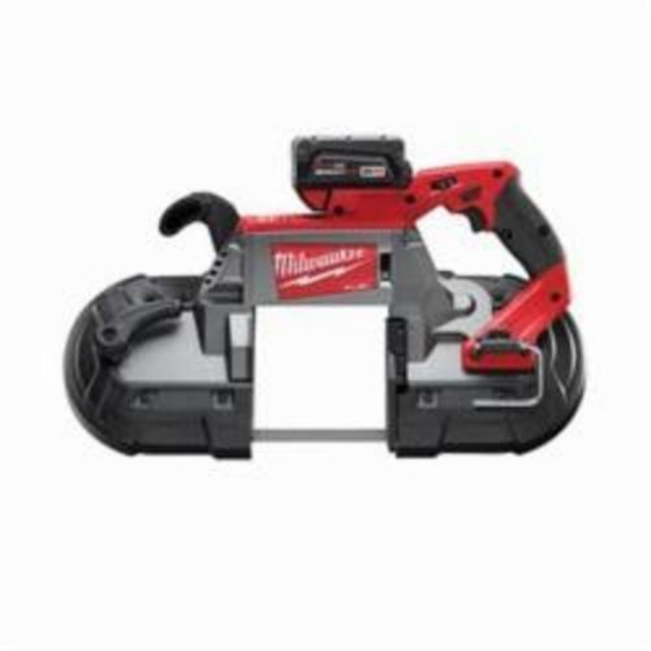 Milwaukee® M18™ FUEL™ Cordless Band Saw Kit, 5 in Cutting, 44.875 in L x 0.5 in W x 0.02 in THK Blade, 18 VDC, 5 Ah