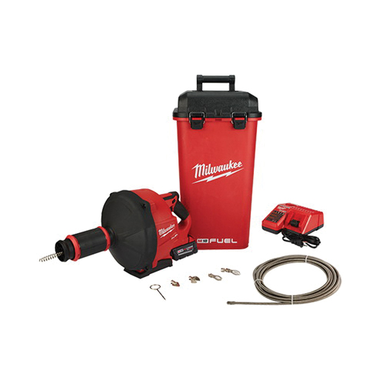 Milwaukee® M18 FUEL™ Cordless Drain Gun Kit With CABLE-DRIVE™ Locking Feed System, 11-1/4 in H x 10 in W