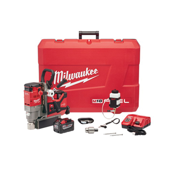 Milwaukee® M18™ FUEL™ Magnetic Drill Kit, 3/4 in, 5-3/4 in Drill Travel, 18 VDC, Li-Ion Battery
