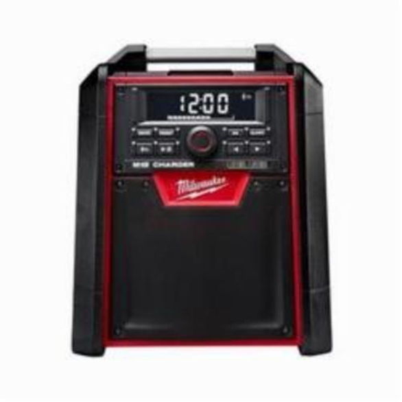 Milwaukee® M18™ Jobsite Charger Radio, 18 V, 1.5/2/3/4 Ah Li-Ion Battery, 10 Channel, Metal Housing