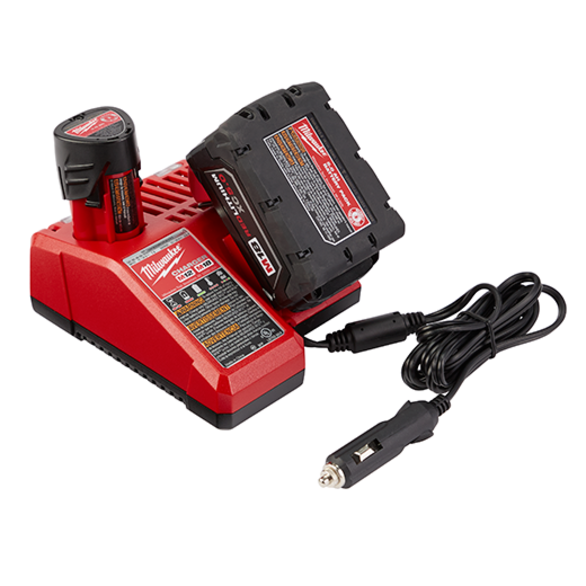 Milwaukee® M18™ 48-59-1810 Bare Tool Vehicle Charger, For Use With M12™ and M18™ Battery, Lithium-Ion Battery, Lithium-Ion Battery