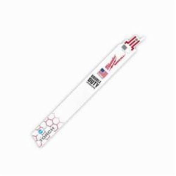 Milwaukee® SAWZALL® The Torch™ Double Duty Straight Back Reciprocating Saw Blade, 9 in L x 1 in W, 18 TPI, Bi-Metal Body