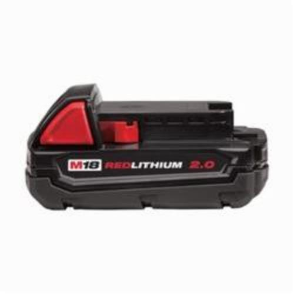 Milwaukee® M18™ Compact Rechargeable Cordless Battery Pack, 2 Ah Li-Ion Battery, 18 VDC