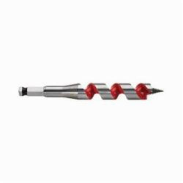 Milwaukee® 48-13-0503 Short Ship Auger Bit, 1/2 in Dia x 6 in L, 3 in Wide Flute, 5/16 in Shank