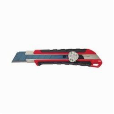 Milwaukee® 48-22-1962 Utility Knife With Metal Lock, 25 mm W Precision Cut Retractable Snap-Off Blade, 1 Blades