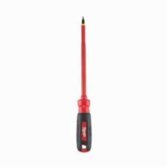 Milwaukee® 48-22-2232 Screwdriver, 3/16 in Cabinet Point, Steel Shank, Plastic Handle, ASTM F1505-10, Insulated: Yes