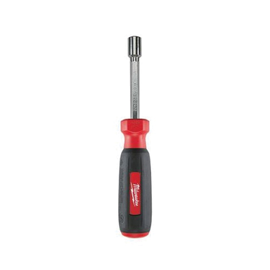 Milwaukee® 48-22-2422 Nut Driver, Imperial, 5/16 in, Hollow Hex Shank, ESD-Safe: No, Black/Red Cushion Grip Handle