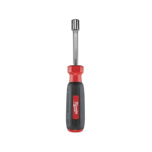 Milwaukee® 48-22-2423 Nut Driver, Imperial, 11/32 in, Hollow Hex Shank, ESD-Safe: No, Black/Red Cushion Grip Handle