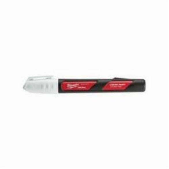 Milwaukee® INKZALL™ Liquid Paint Marker, Acrylic Nib/Plastic, Red/White